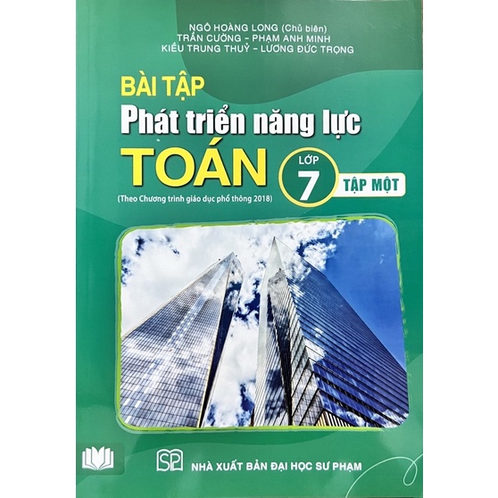 Sách - Bài Tập Phát Triển Năng Lực Toán Lớp 7 (Tập 1) - Cánh Diều