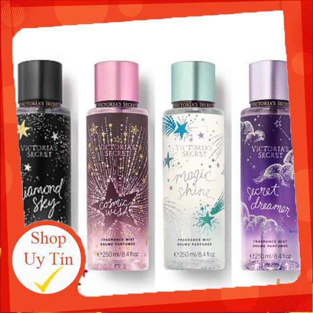 VICTORIA'S SECRET® Xịt Thơm Body Mist toàn Thân Star Struck Fragrance Mist (250ml) 🍭Hot🍭 | Thế Giới Skin Care