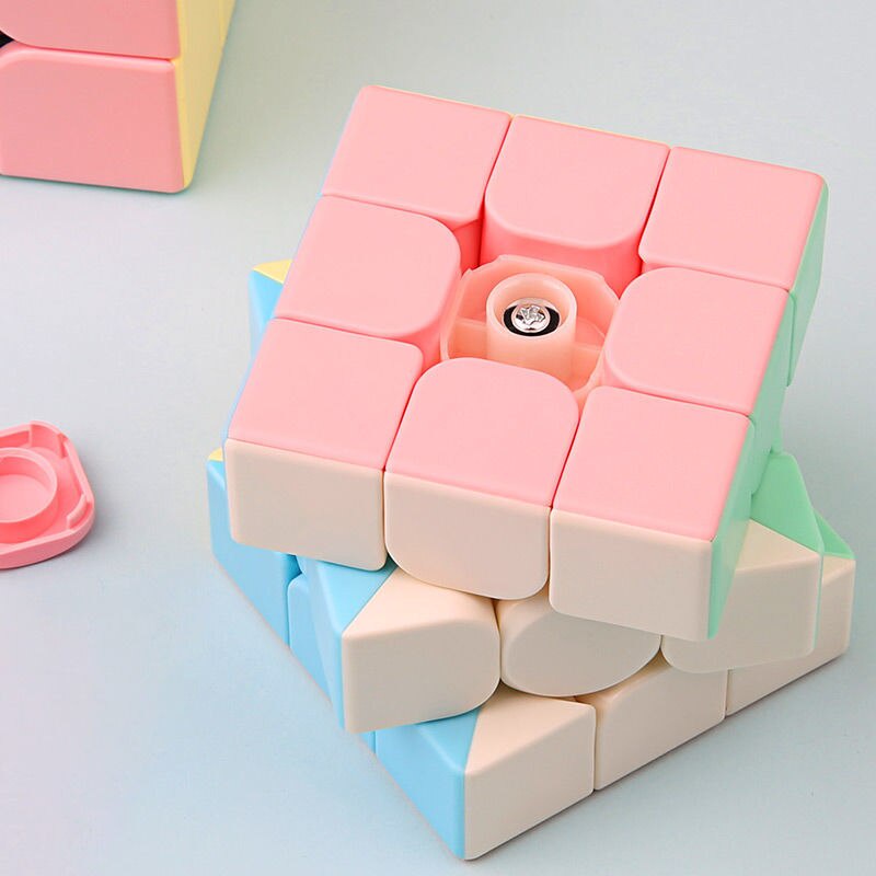 Bộ Sưu Tập Rubik MoYu Macaron 2x2 3x3 4x4 5x5 Pyraminx Rubic Biến Thể Stickerless