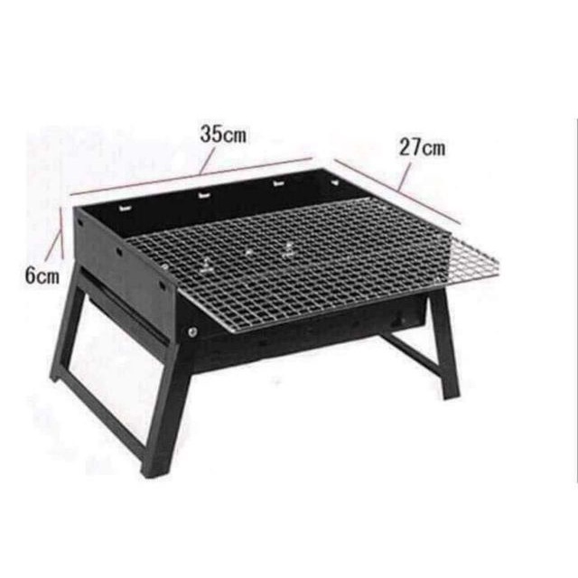 bếp nướng than hoa , bếp nướng BBQ ngoài trời hình vuông hình chữ nhật tiện lợi