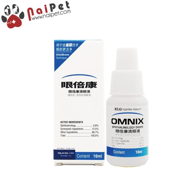 Lọ Nhỏ Mắt Tr.ị Viêm Giác Mạc Viêm Kết Mạc Viêm Bờ Mi Khô Ngứa Omnix Alkin 10ml