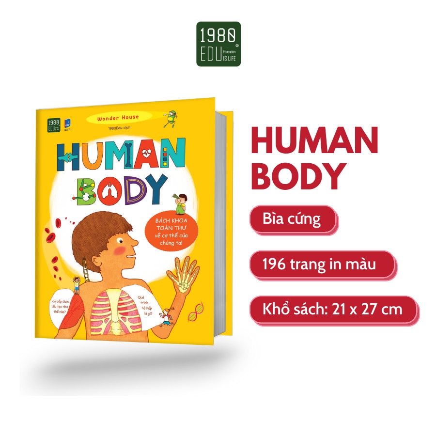 Sách - Human Body: Bách Khoa Toàn Thư Về Cơ Thể Của Chúng Ta
