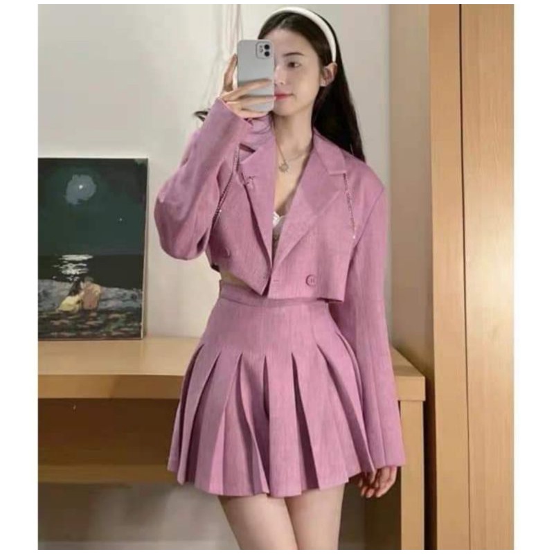 CHÂN VÁY DẠ TENNIS