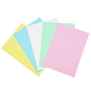 Bìa màu A4 định lượng 160gsm, giấy bìa cứng dùng làm bìa sổ.