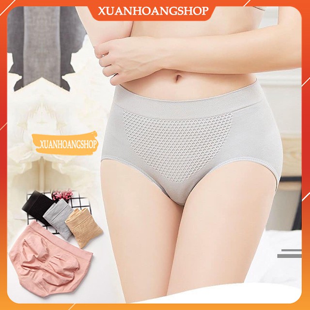 Quần Chip Nữ Đẹp Sexy Cao Cấp Nâng Mông Lót Kháng Khuẩn Vải Cotton Màu Đen Da Free Size Lớn Nhỏ  Gợi Cảm Siêu Hot QL