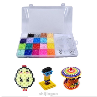 Set 11000 Hạt Nhựa 2.6mm Nhiều Màu Sắc Dùng Để Làm Đồ Trang Sức Thủ Công