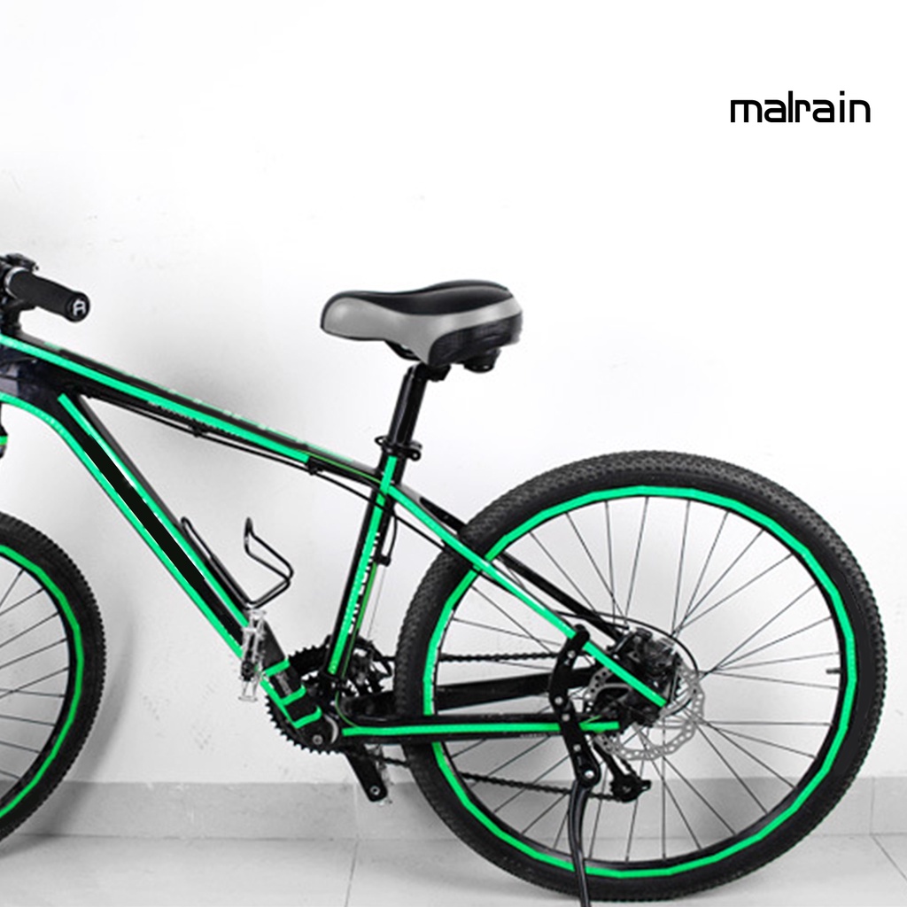 Cuộn băng dán viền bánh xe dài 8m phản quang độc đáo trang trí xe hơi/ xe máy DIY