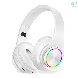 Tai Nghe Chụp Tai Không Dây B39 Rgb Dạ Quang Bt 5.0 Có Thể Gấp Gọn