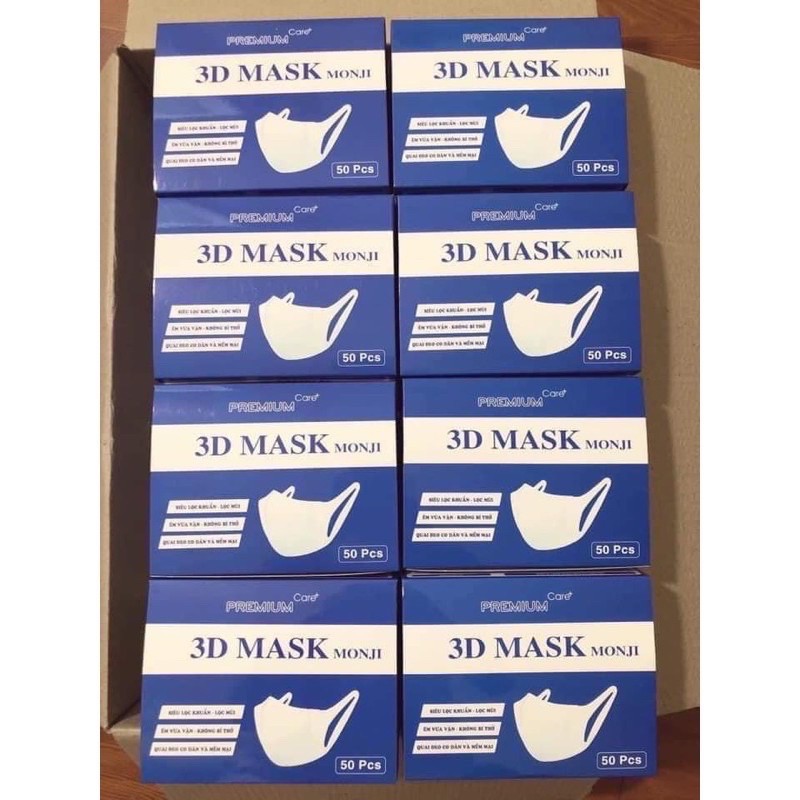 [Mã SKAMCLU7 giảm 10% tối đa 50K đơn 0Đ] Khẩu trang 3D mask thương hiệu diệu linh | BigBuy360 - bigbuy360.vn