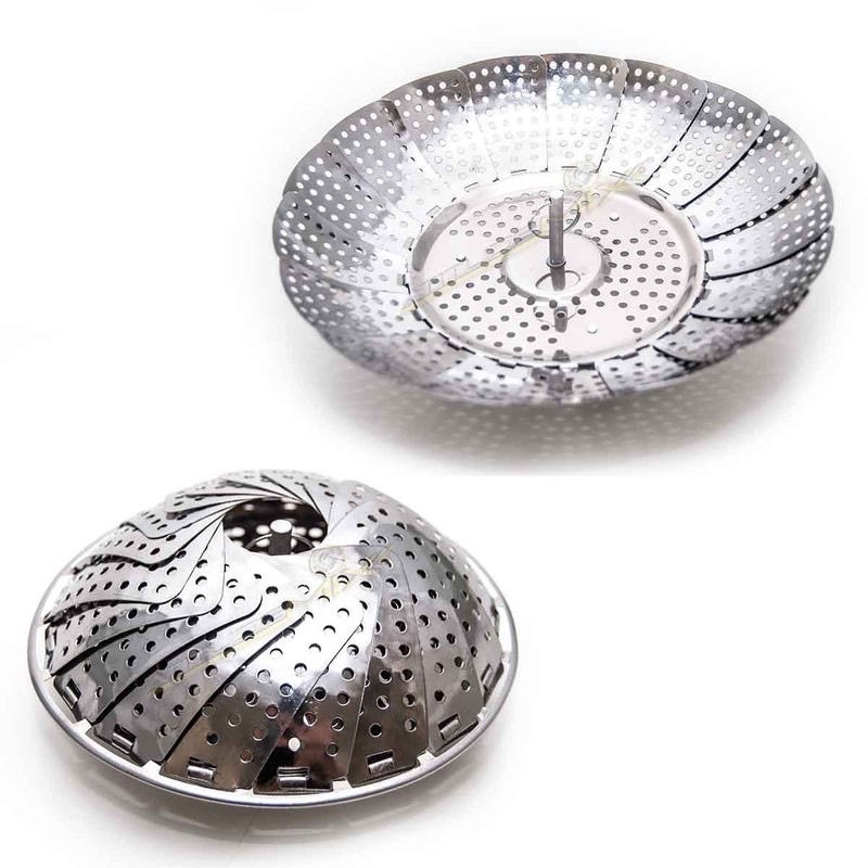 Vĩ hấp xoè thức ăn inox