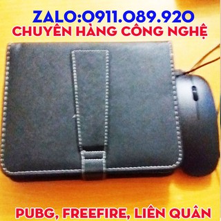 Bao da bàn phím cao cấp kèm chuột dùng cho điện thoại - không dùng cho iphone