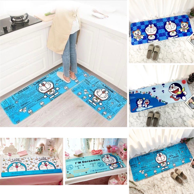 Thảm 45*120cm chống trơn trượt Doremon Doraemon