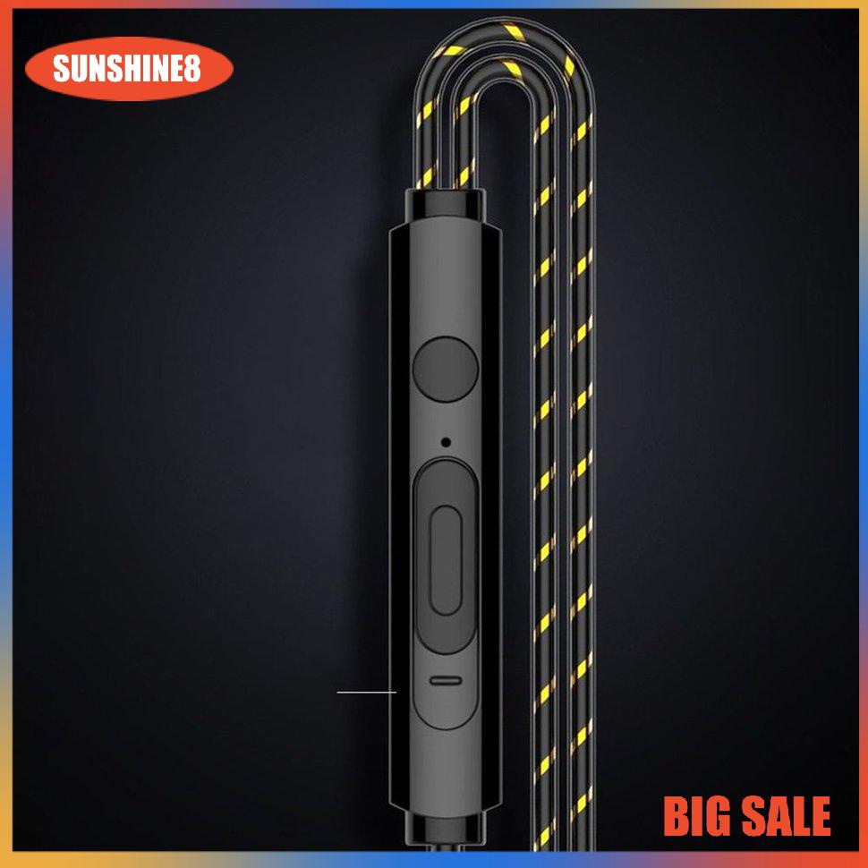 【SUN】Dynamic Drivers HD Super Subwoofer HiFi Headset Wired Heavy Bass Earphone