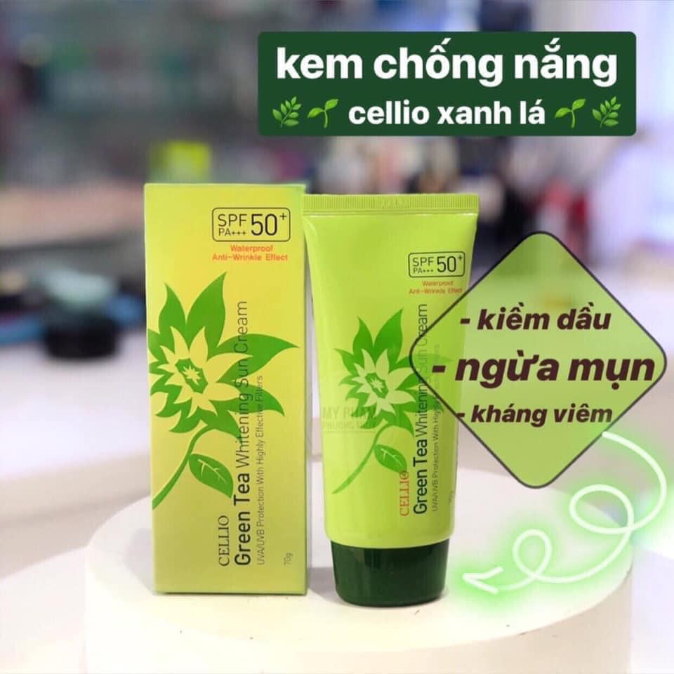 Kem Chống Nắng Cellio SPF 50PA+ 70g