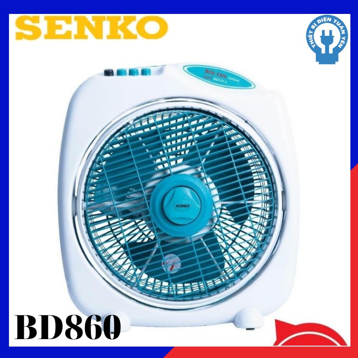 FREE SHIP  Quạt Hộp B3 SENKO BD1012 (ngã tự động tắt) BH 2 Năm