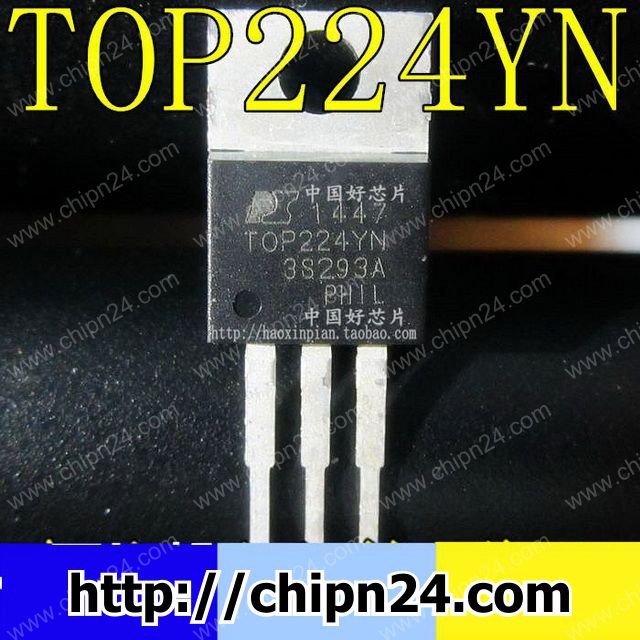 [1 CON] IC TOP224 TO-220 (TOP224YN TOP224Y 224 75W 700V)