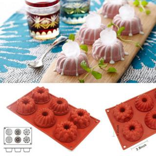Khuôn Silicone làm bánh hình bông hoa DIY
