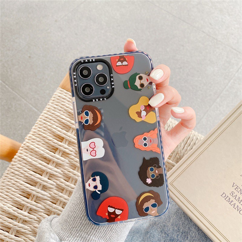 Casing Casing Huawei Y9s Y9 Prime 2019 Nova 7 7i 6 SE 5T 5i 3i P40 P30 P20 Pro Lite Phone Case Funny Cartoon Girl Silcone Transparent Silicone Shockproof Soft Clear Protective Cover