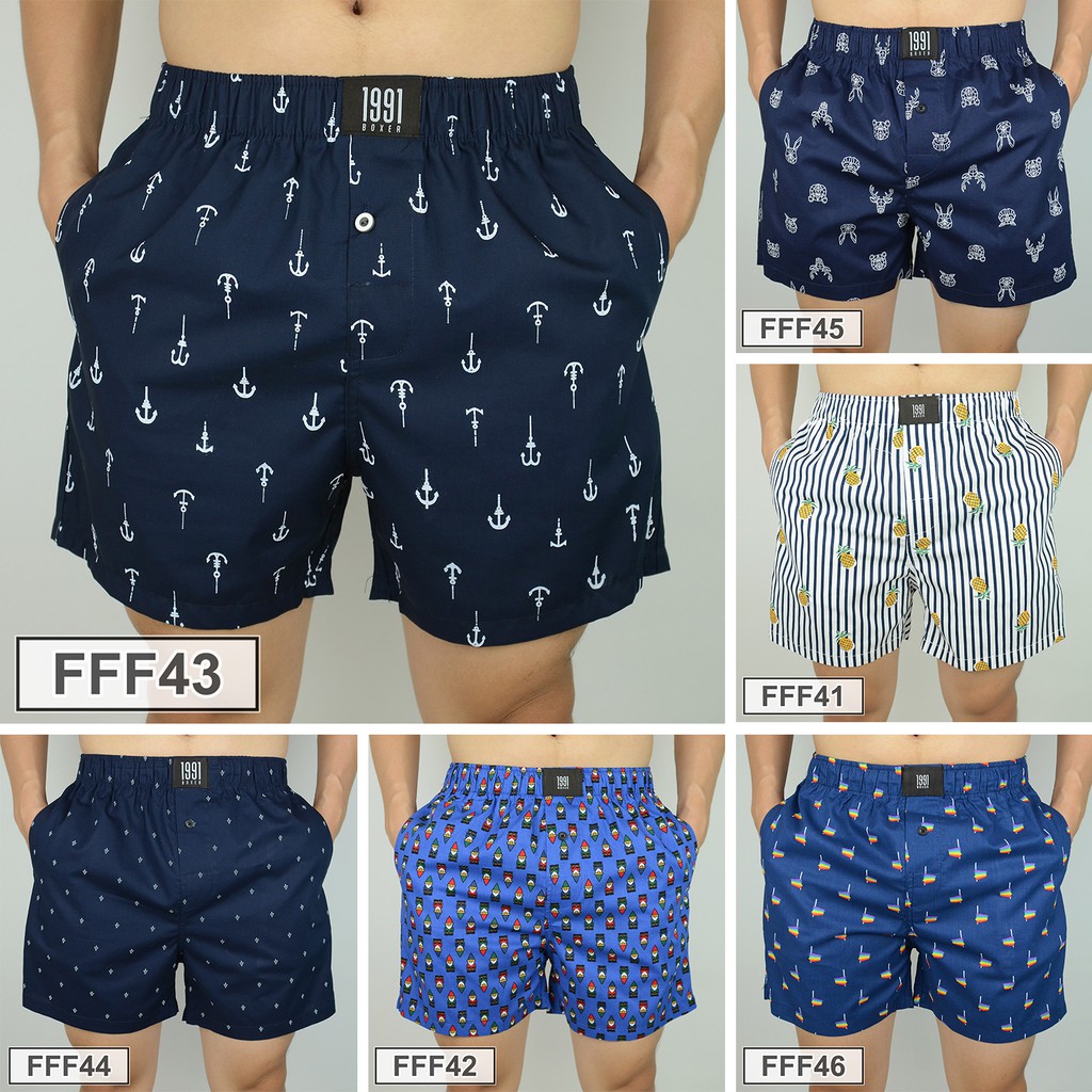 (Cotton Có Túi) - Quần Ngủ 1991 Form 2/3 Đùi Cao Cấp - Nam nữ đều mặc đẹp | BigBuy360 - bigbuy360.vn