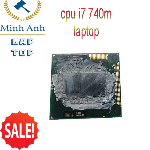 Thay Thế CPU Laptop core i5 3210m i7 740m i7 740Qm chíp intel