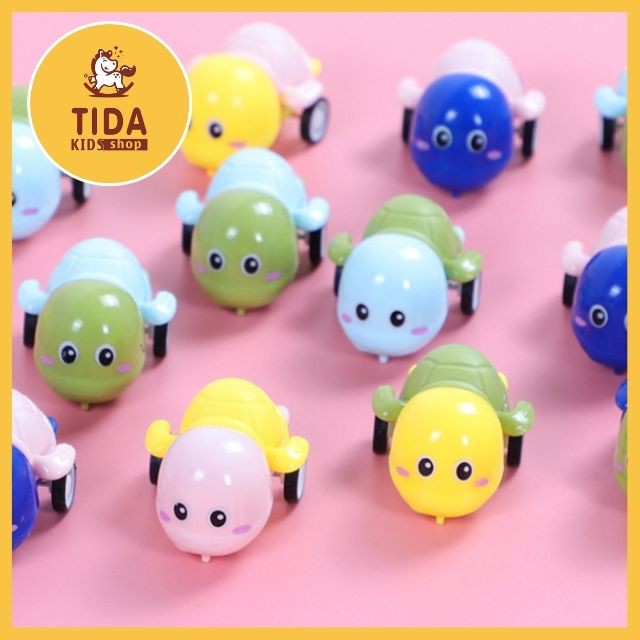 Ô Tô Đồ Chơi Mini, Mô Hình Xe Ô Tô Rùa Con Lên Dây Cót Giá Tốt, Đồ Chơi Giải Trí TiDa Kids Shop