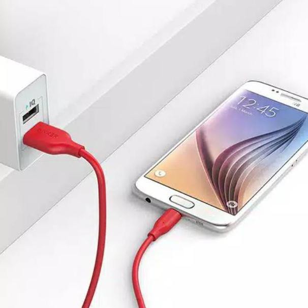 ANKER Dây Cáp Sạc Dữ Liệu 6ft 1.8m Micro Usb A8133- 04 Màu Đen