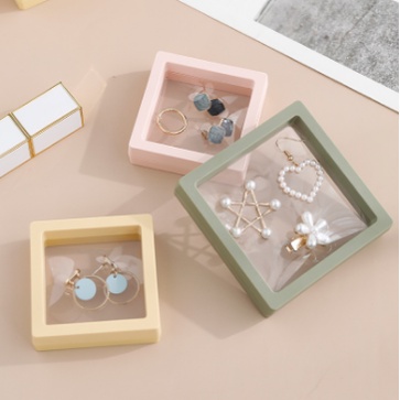 Hộp nhựa PE trong suốt chống bụi đựng trang sức tiện dụng DIY - MyNa Mart