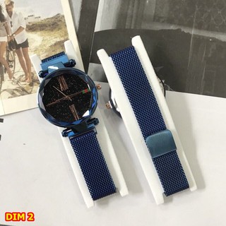 Đồng hồ nữ DIMINI dây lưới nam châm cao cấp DIM1-4