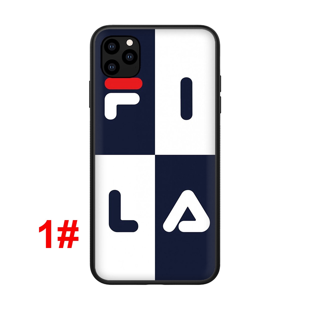 Ốp điện thoại TPU dẻo in họa tiết logo FILA cho IPHONE XR 11 PRO XS MAX X 6 6S 7 8 PLUS 147S