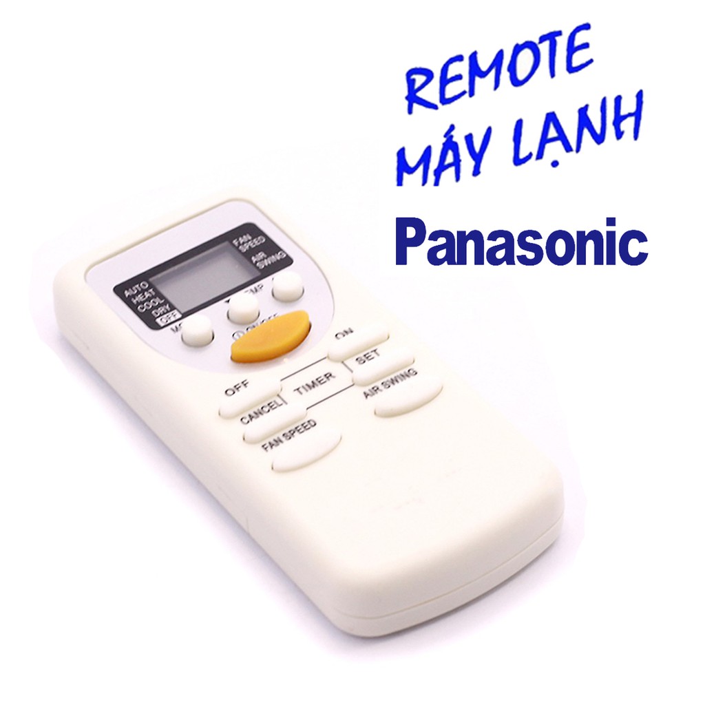 Remote Máy Lạnh, Điều Khiển Điều Hòa Panasonic Loại 10 Nút Nhấn