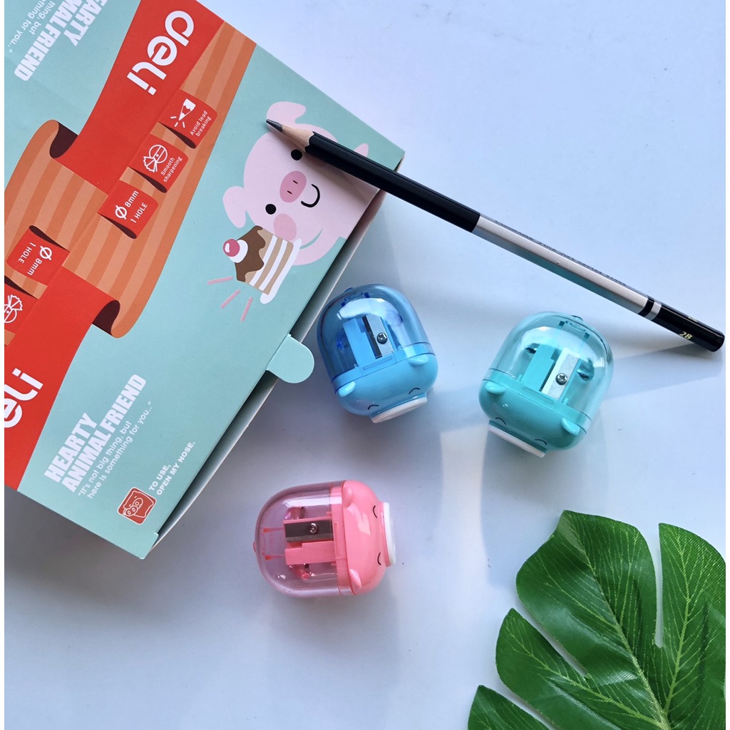 Gọt chì Deli lưỡi thép sắc bén 0551/ 0554/ 0557/ 0594 - vpp Quế Anh