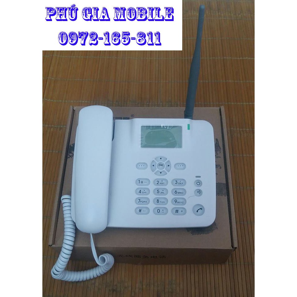 Điện thoại bàn không dây huawei f316 lắp sim đa mạng