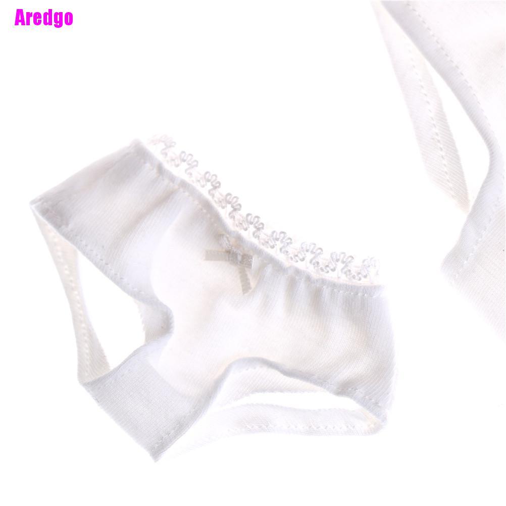 [Aredgo] 1/3 1/4 1/6 Solid White Underwear Briefs for BJD SD Dollfie Dolls Clothes