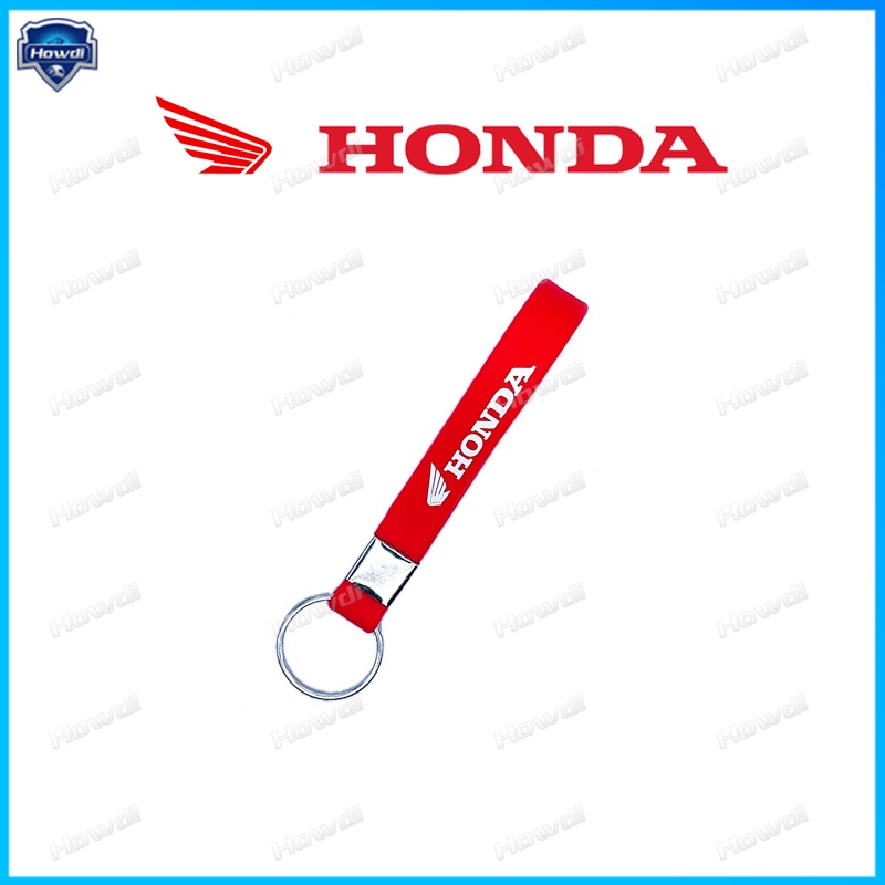 Móc Khóa Silicon Hình logo Động Cơ Honda Thời Trang
