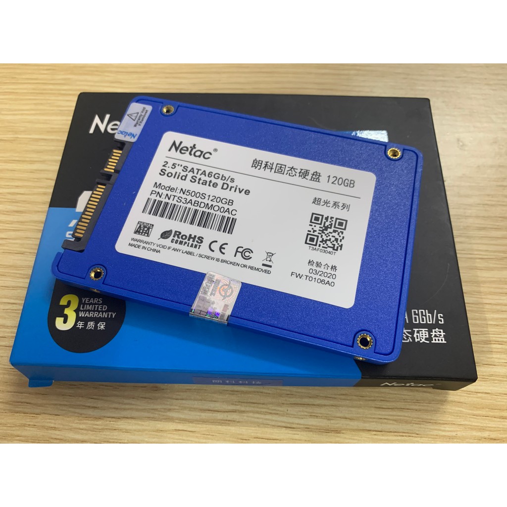 [Mã 255ELSALE giảm 7% đơn 300K] Ổ cứng SSD Netac N500S N600S 2.5 inch SATA 3 120Gb 128Gb 240Gb 256Gb 512Gb | BigBuy360 - bigbuy360.vn
