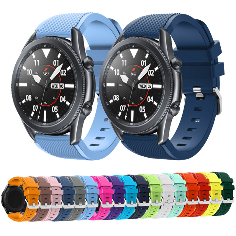 GS Dây Đeo Silicone 22mm Cho Đồng Hồ Thông Minh Samsung Galaxy Watch 3 45mm / Huawei Watch Gt 2 Pro / Honor Watch Pro