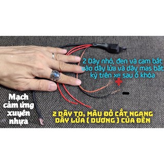 Công Tắc Cảm Ứng Xuyên Nhựa Tất Cả Các Loại Xe
