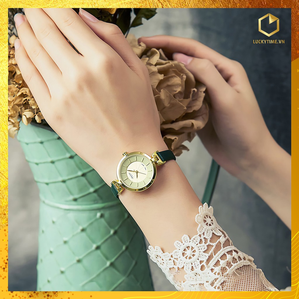 Đồng Hồ Julius Nữ Hàn Quốc JA-864 Xanh Rêu | BigBuy360 - bigbuy360.vn