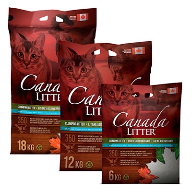 [Mã PET50K giảm Giảm 10% - Tối đa 50K đơn từ 250K] Canada litter - Cát vệ sinh cho mèo 18kg