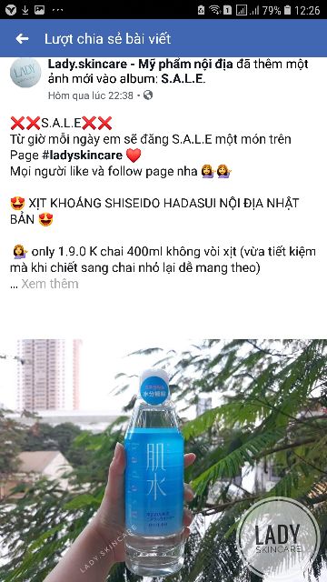 Xịt khoáng Hadasui chuẩn nội địa Nhật | BigBuy360 - bigbuy360.vn