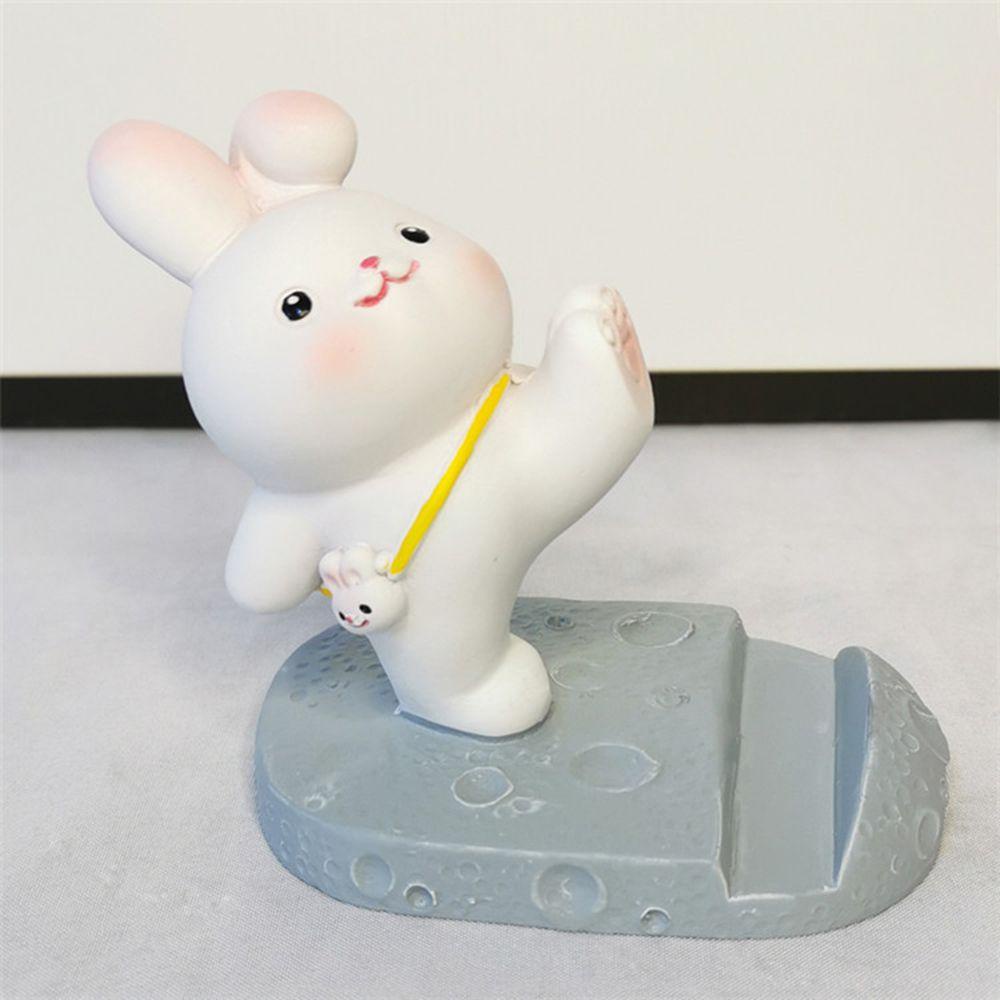 CONOPERY Phụ Kiện Trang Trí Điện Thoại Hình Chú Thỏ Đáng Yêu