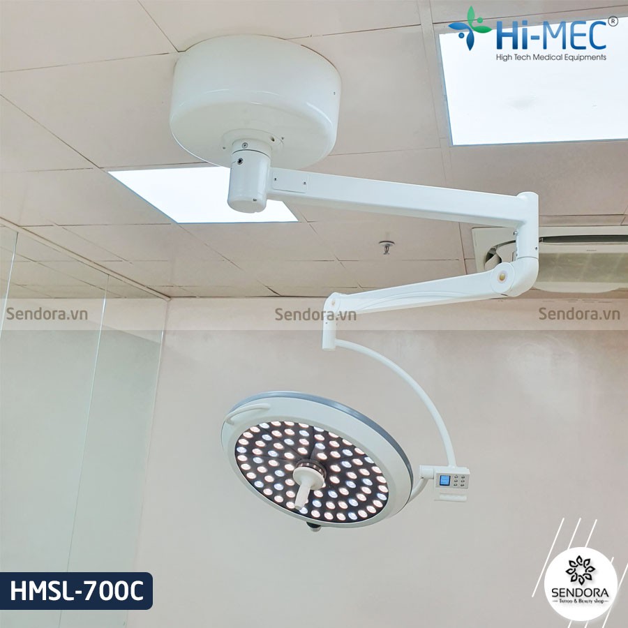 Đèn mổ treo trần không hắt bóng Hi-Mec HMSL-700C (LED700 Full Led)