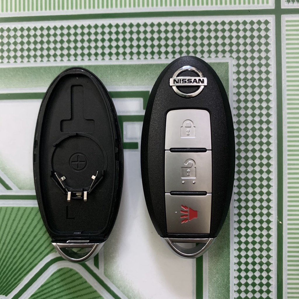 Vỏ Chìa Khóa 3 Nút Điều Khiển Dùng Thay Thế Cho Xe Ô Tô Nissan