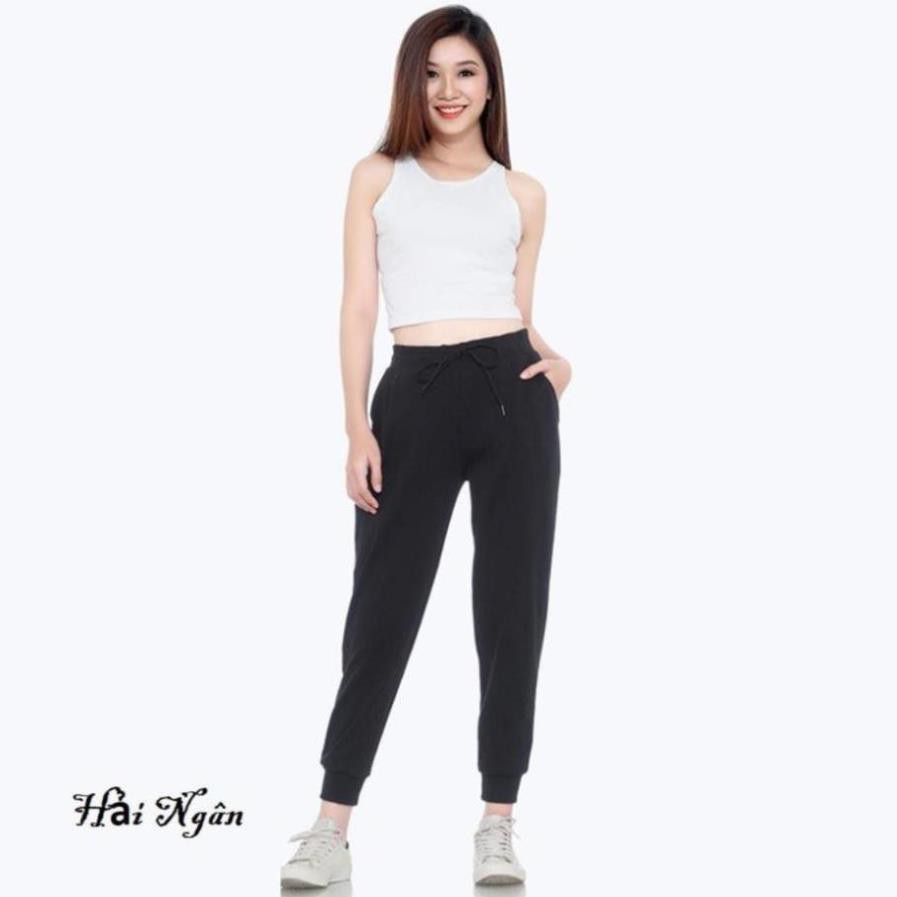 QUẦN JOGGER LEN TĂM THỂ THAO QUẦN BO FAAUS CẠP CHUN CHẤT LEN TĂM DÀY ĐẸP 241