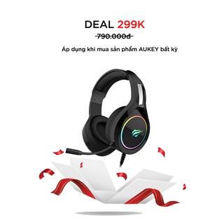 Deal mua kèm 299K | Tai Nghe Gaming HAVIT H2232D Micro Lọc Âm Cùng Đèn LED RGB, Tương Thích Đa Thiết Bị