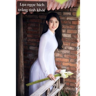 Lụa Trắng học sinh(áo dài học sinh) 70k/m