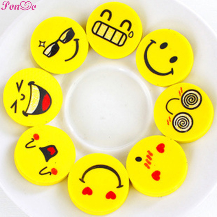 Tẩy Bút Chì Hình Mặt Cười Đáng Yêu Cho Bé