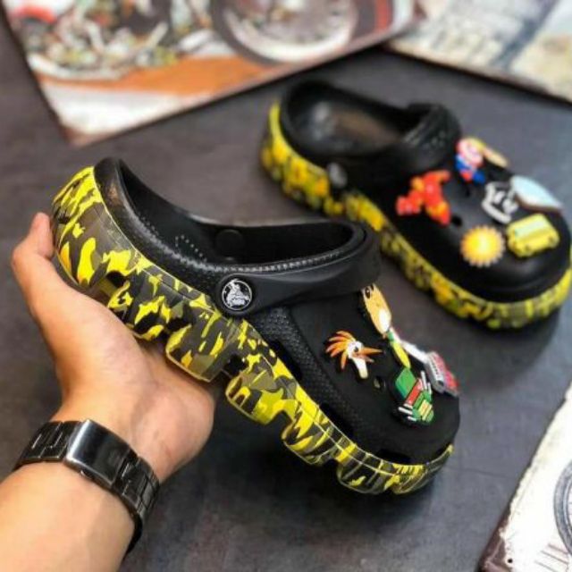Dép bít đầu loại camo