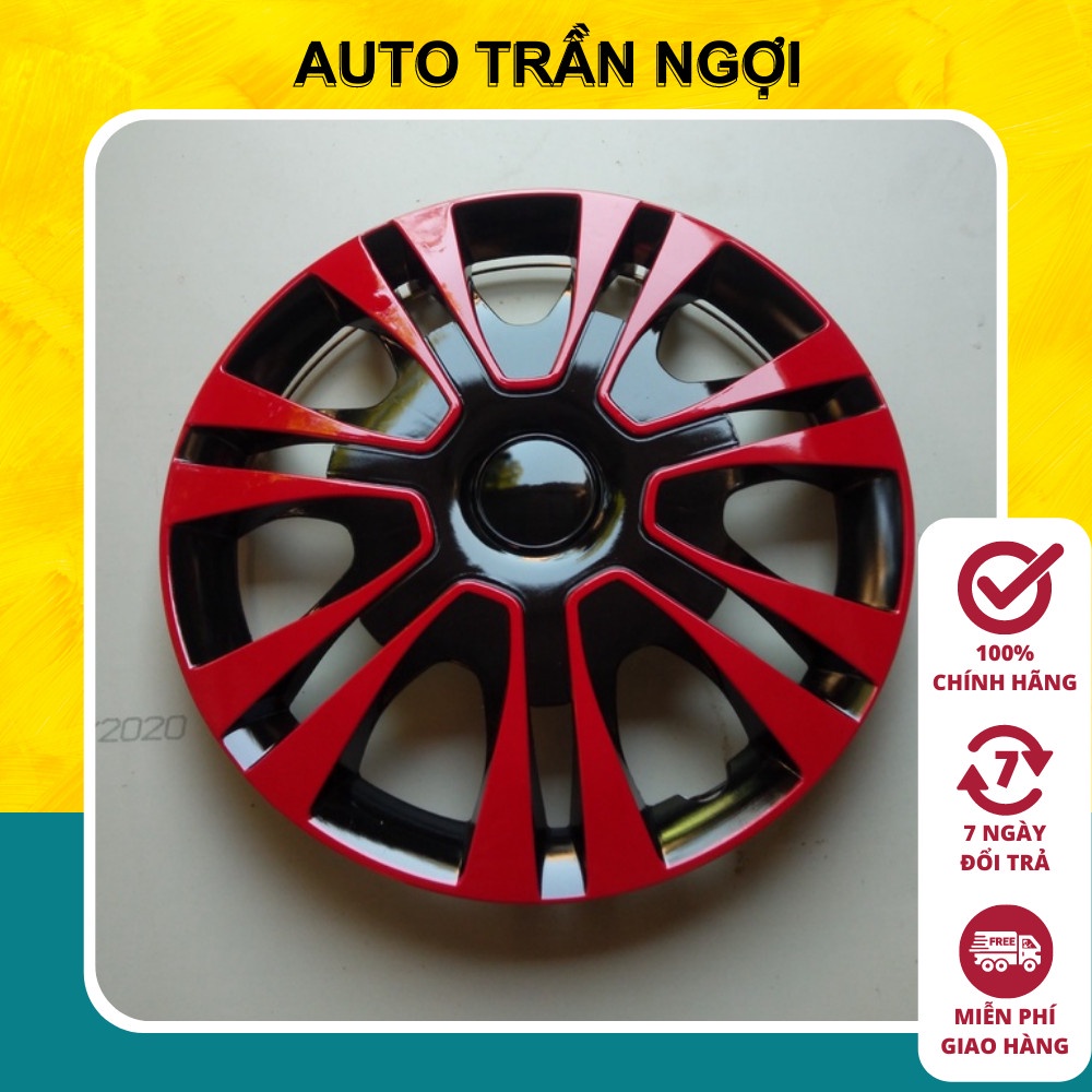 Ốp Chụp Mâm (Lazang ) Xe Ô Tô Giả Vành Đúc R12, R13, R14, R15 (12-15inch) - Bộ 4 chiếc - AUTO TRẦN NGỢI