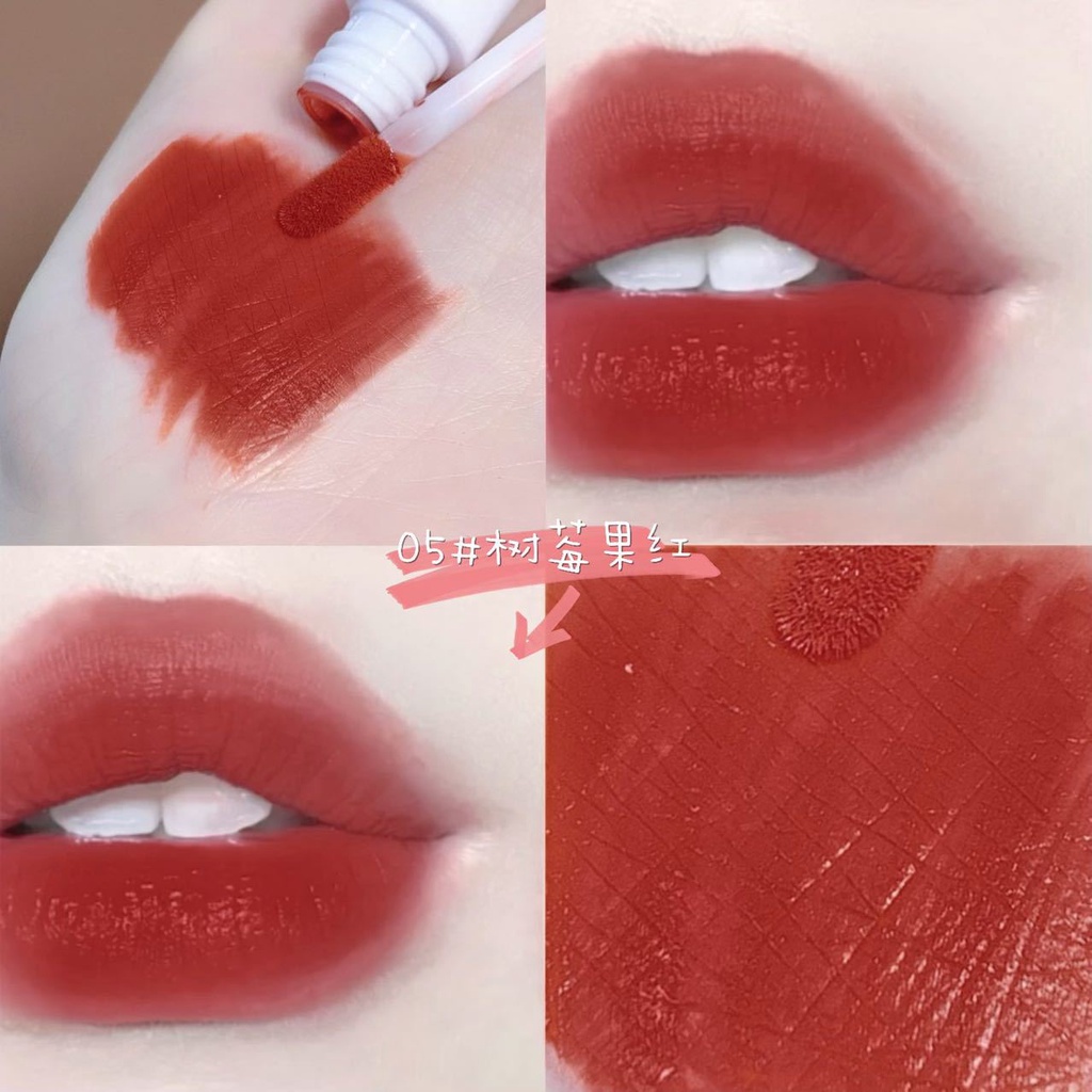 Set 5 Son Môi Dạng Lỏng Chống Thấm Nước Lâu Trôi Với Nhiều Tông Màu Hợp Thời Trang Tùy